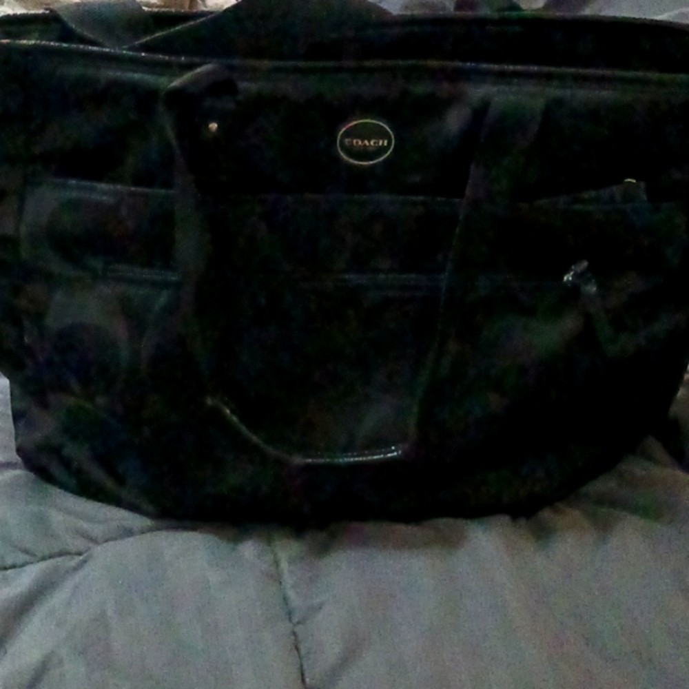Coach diaper bag